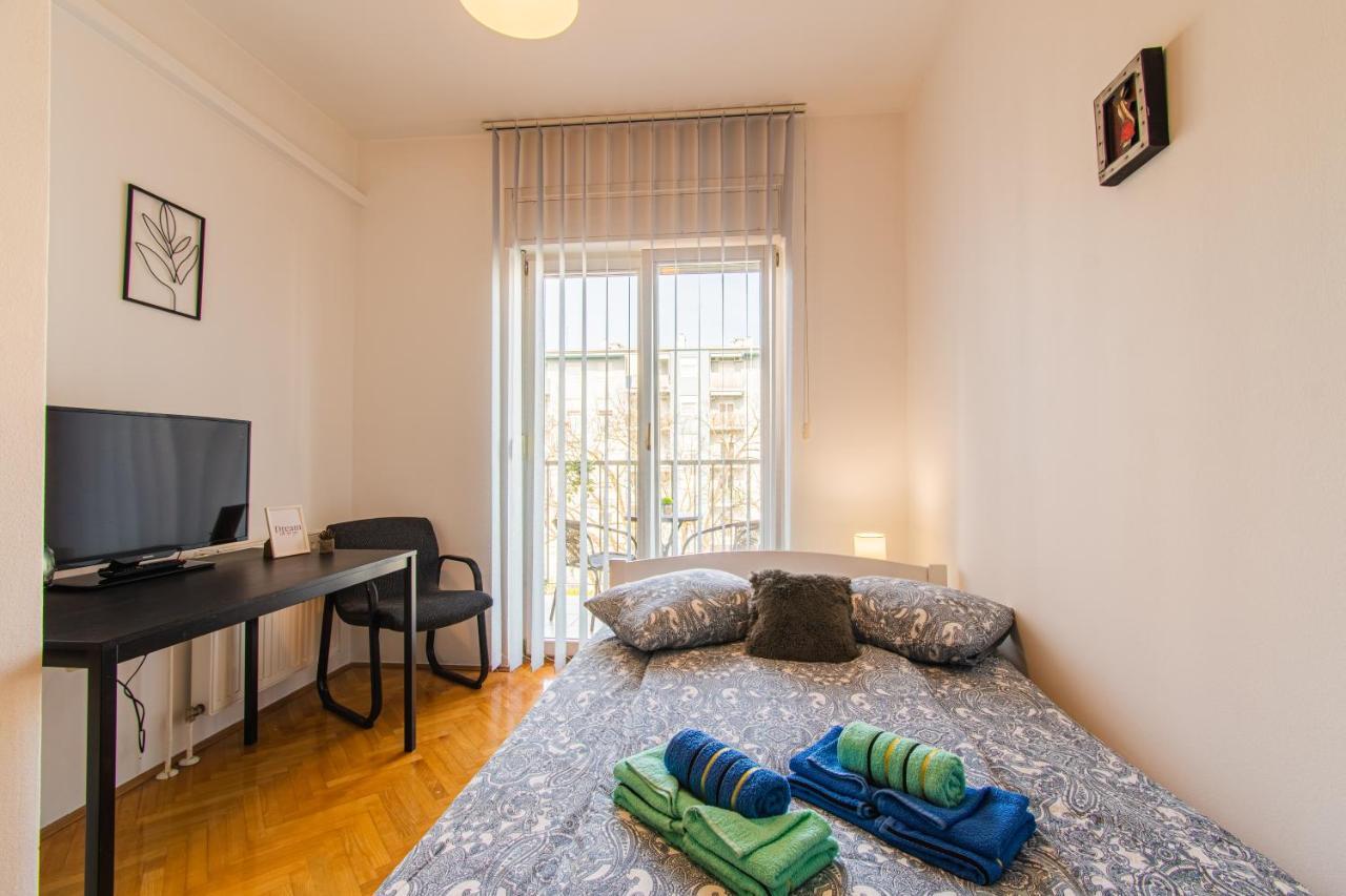 Appartamento Flexible Selfcheckins 47 - Zagreb - Two Loggia - New - 3 Beedroms - 2 Wc Esterno foto